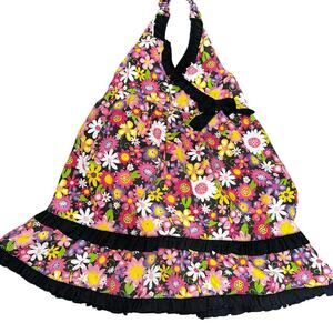 Vintage Youngland 24month halter floral dress